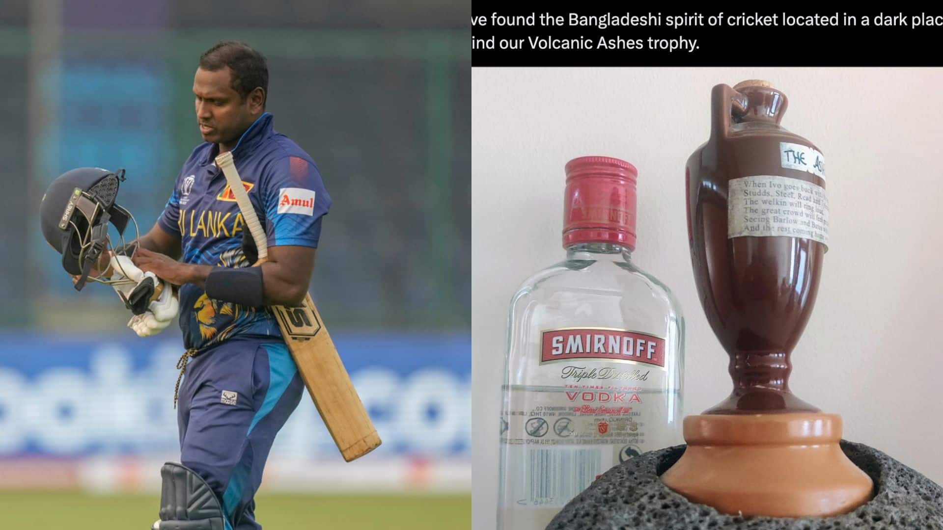 World Cup 2023 | Iceland Cricket Mocks Bangladesh After Angelo Mathews Timed Out